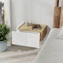 Hanah Home Onda - Blanco, Roble